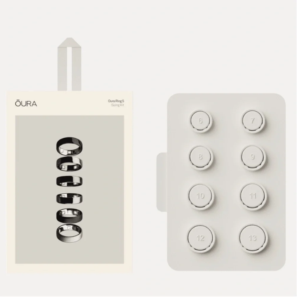 Size Before You Buy Oura Ring 5 Sizing Kit